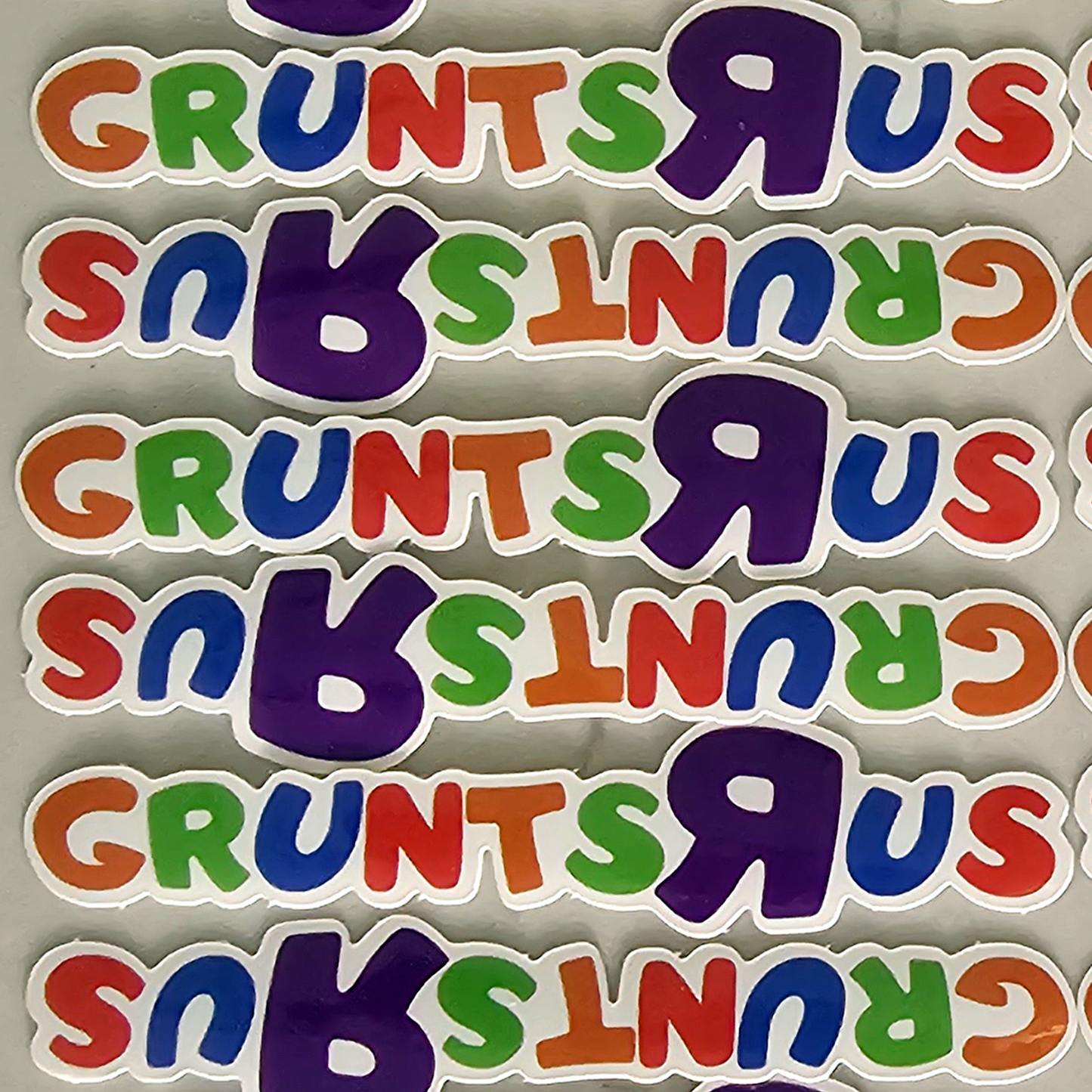 gruntsRus STICKER