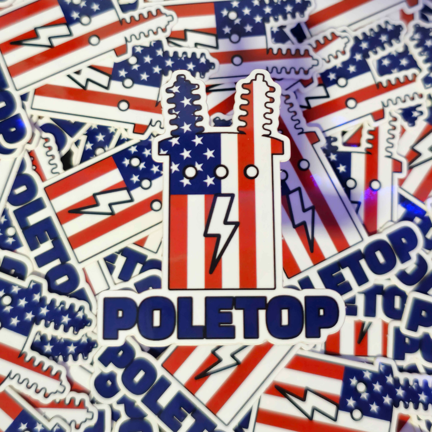 POLETOP XFMR STICKER