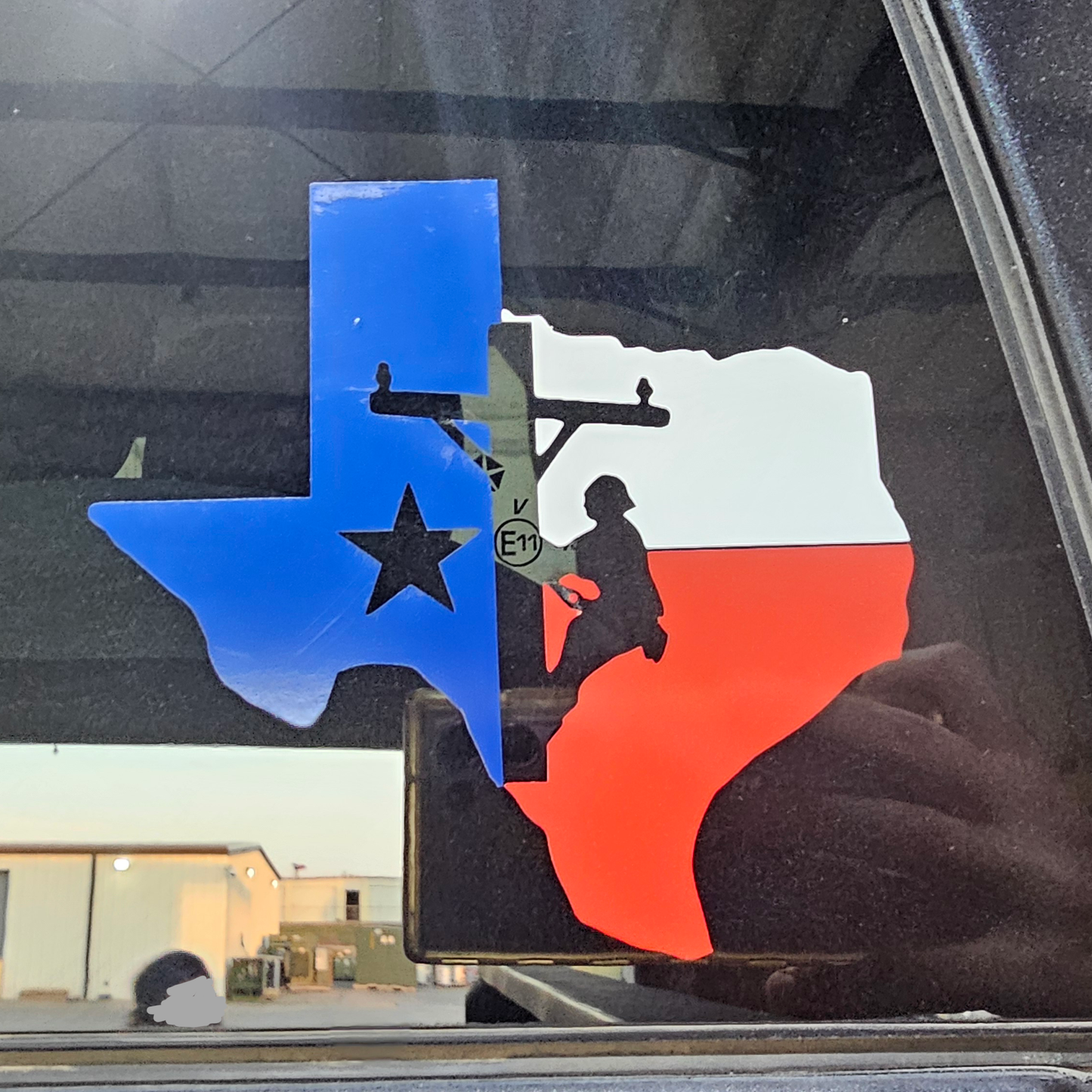 VINYL 5" TEXAS LINEMAN STICKER