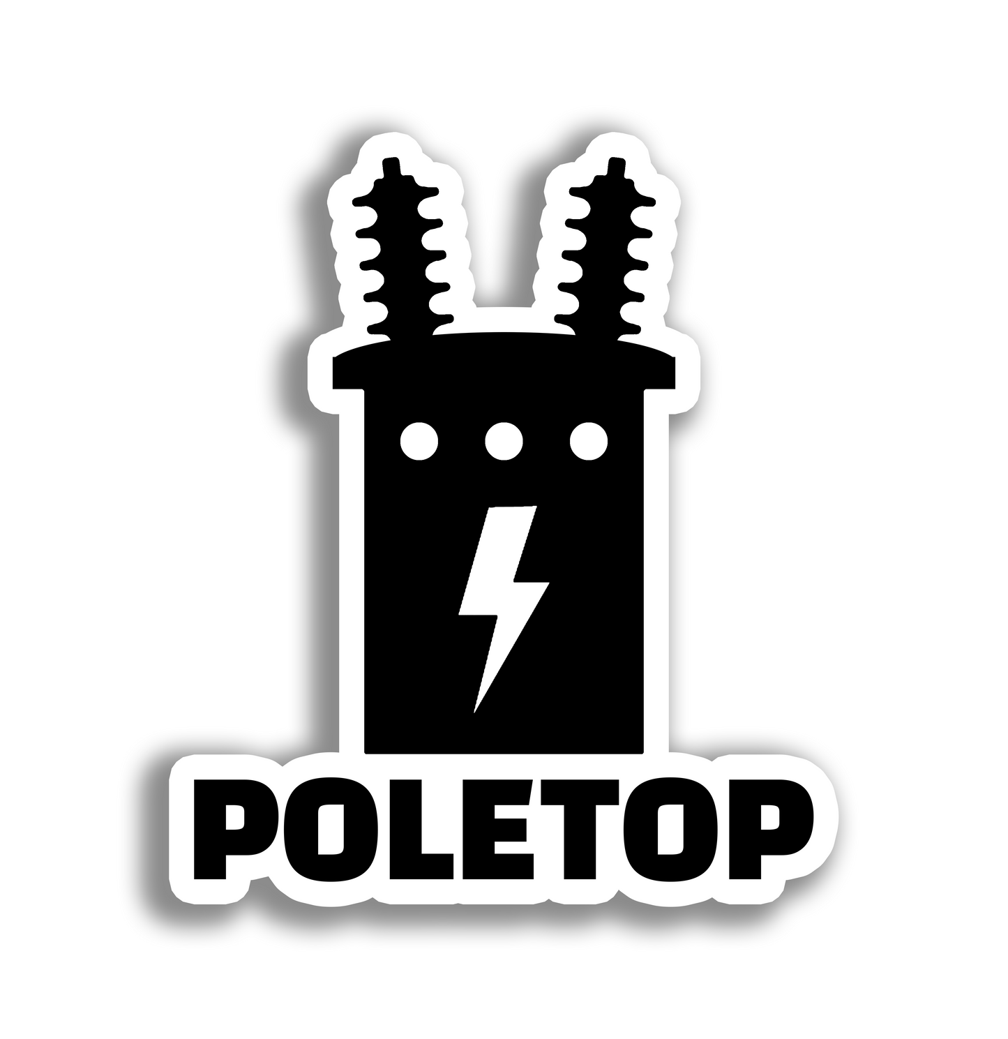 POLETOP XFMR STICKER
