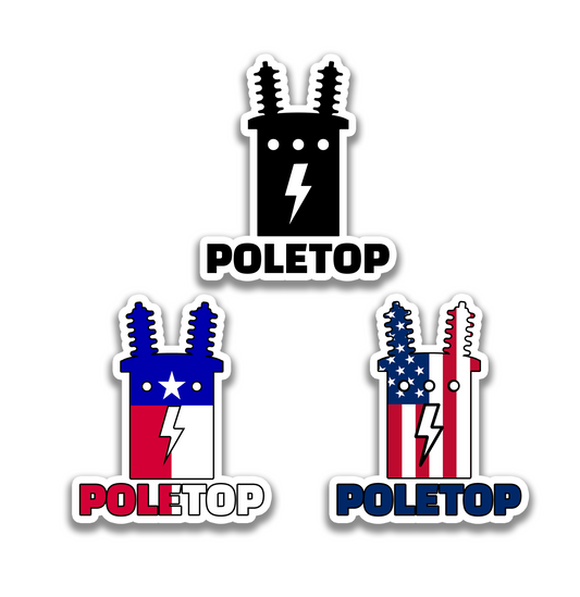 POLETOP XFMR STICKER