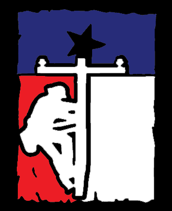 VINYL 5" TEXAS POLE CLIMBER STICKER