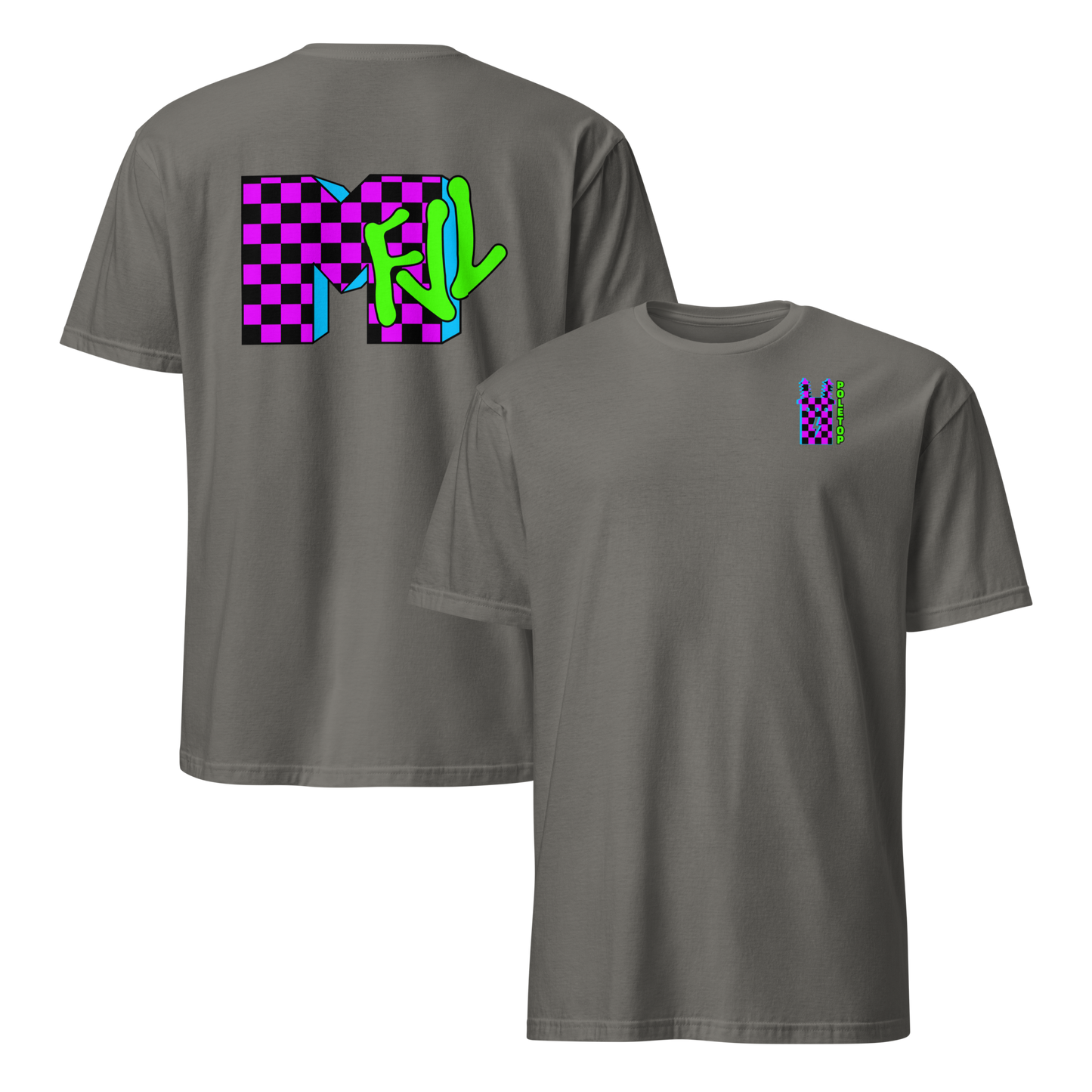 CHECKERED RETRO MTV Shirt