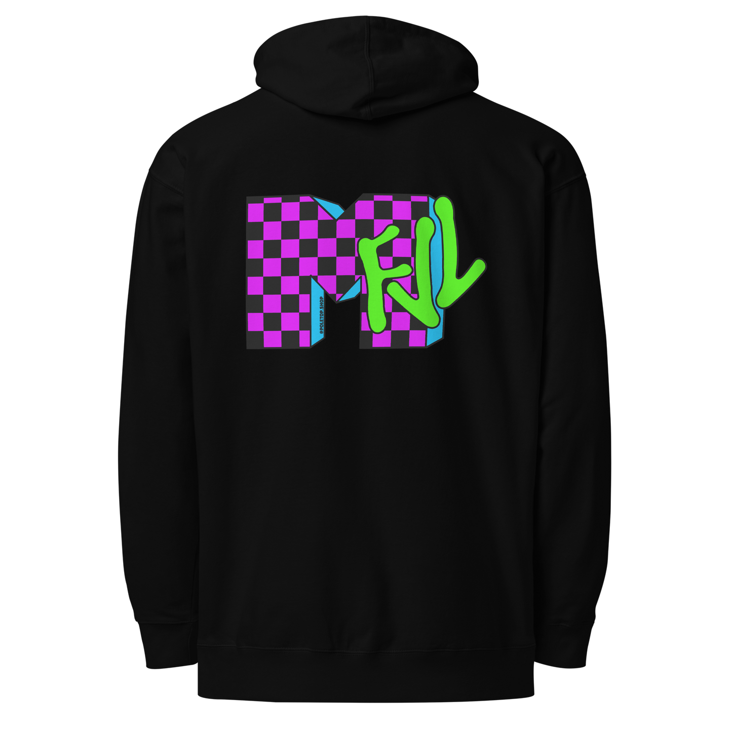 CHECKERED RETRO MTV Hoodie